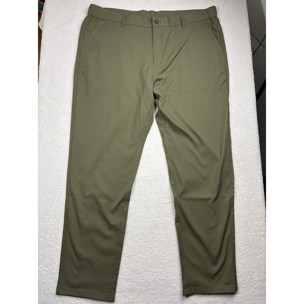 Jack Archer Olive Green Performance Pants 38x30 Stretch Golf Work Casual